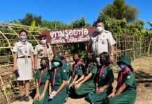 การขับเคลื่อนกิจกรรมพัฒนาผู้เรียนด้วยกระบวนการของลูกเสือ โรงเรียนนันทบุรีวิทยาในพระบรมราชานุเคราะห์